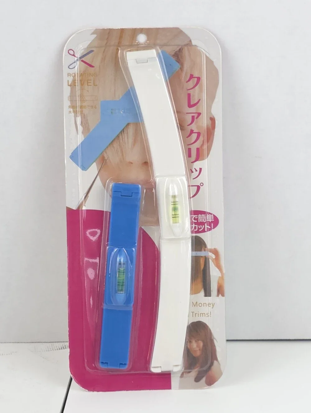 2pc Hair Cutting Leveling Clips Bangs Layers DIY Trim Guide AS-088 New